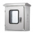室外户外不锈钢配电箱防水箱控制按钮箱双层门带透视窗仪表箱304 高500*400*250(201)