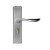 卡英 安防套装门锁 拉丝不锈钢面板锁具 (155-85铜锁体)带钥匙