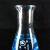 高硼硅玻璃三角烧瓶锥形瓶带硅胶塞加厚实验室耐高温三角瓶塞 100ml广口
