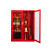 微型消防站器材工具柜全套微形消防柜97消防器材工地柜建筑柜室外 藕色 10人豪华套餐