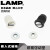 LAMP日本LAMP蓝普嵌入式碰珠锁门碰珠工业设备门迷你小磁吸MC-IS4F 白色