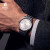 依波路（ERNEST BOREL）520礼物瑞士情侣机械手表原装进口自动机芯商务雅丽系列周年 39MM情侣男表钢带N0408G0A-MS2S