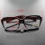 电焊眼镜焊工专用防打眼护目二保焊透明烧强光墨镜护眼男士紫外线 升级款-透明镜片