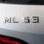 鼎歪老款奔驰ML车标ML320 ML350 ML400后尾排量标志车贴 ML63改装字标 黏贴款黑色机盖标