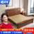奈高 NAIGAO实木床简约双人床新中式婚床主卧室家具床框架1.5米+配套10公分床垫-SL