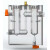 电极支架流通槽工业在线水质监测仪通用型投入式传感器单双多通道 流通槽单通道