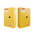 西斯贝尔 WA810451 易燃液体安全储存柜自动门45Gal/170L黄色