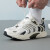 阿迪达斯男子清风跑步鞋CLIMACOOL休闲鞋2024夏季新款软底防滑舒适运动鞋 IF6733/白黑橄榄绿 39