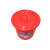 珠塑 塑料提水桶 加厚耐用圆形收纳桶 清洁洗衣桶 大容量水桶 带盖（25个/组） 28L/个