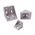 众立诚 铝角码 铝型材连接件工业铝角件铝型材配件含螺丝 1515(套装) 