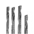 丰稚 铣刀 单刃螺旋铣刀 PVC塑料板单刃铣刀 一个价 6*52*80 