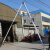 千石铝合金三脚架立杆机电力8-15米10米人字三角架手摇水泥杆立杆机 三角立8米立杆机(100*5)