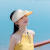 瑞桓柏风扇帽子成人帽子女夏季新款空顶帽旅游户外遮阳帽太阳帽可调节充电风扇帽 黑色R字母风扇帽 可调节
