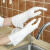侧至柒航景洗碗手套打扫清洁洗菜防水防滑厨房卫生间耐用洗衣男女冬 白色 两双 S