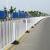 丰昂 京式护栏道路护栏隔离栏交通公路马路市政加厚围栏京式防撞防护栏围栏 1.2米高*3.08米长/套含1柱1座