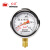 红旗（HONGQi）YTN-60径向充油抗震水压表-0.1+1.5mpa耐震防震油压表气压表M14*1.5	