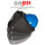 利力维特高空作业电焊帽式面罩配安全氩弧焊头戴式焊工卡扣全脸防护 插槽配件1对 编号5