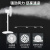 先锋(Singfun)轻奢风系列遥控电风扇落地扇摇头定时流通空气循环扇小米白  DLD-D15空调伴侣扇