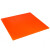 上柯 W1874 PP塑料中空板万通板瓦楞板隔板包装垫板挡板 橙色 1X1m(厚5mm)×5张