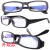 电焊眼镜自动变光太阳能防护护目镜烧焊氩弧焊焊接 砂黑 精装(送镜盒+镜布) 平光镜