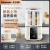 松下（Panasonic）破壁机小型家用全自动榨汁辅食料理一体机多功能豆浆机 白色 H2201-全新-全国联保