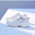 亚瑟士（asics ）夏季男鞋GEL— VENTURE 6 黑武士跑鞋透气超轻休闲情侣运动鞋 奶白色 VENTURE6 40