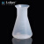 塑料三角烧瓶l喇叭口PP锥形瓶三角瓶实验室广口塑料摇瓶50 100 25 广口50ml