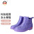 上海牌雨鞋女士低筒舒适PVC耐磨防滑防汛劳保工业防护耐腐蚀耐酸碱食品加工鞋SH259 紫色 38