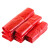 蓓尔蓝 FH-1150 手提垃圾袋加厚（36*58cm/100只装）商用大小号塑料背心垃圾袋 红色