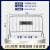 江波 不锈钢铁马护栏 移动隔离分流超市地铁商场安全防护栏加厚 201材质（38*22圆管）1.2*2米单面加板印logo