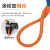 SHANDUAO 高空作业安全绳套装 户外安装空调工地施工作业保险绳SD232钢丝内芯 8mm直径（30米）橘色