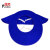 普舍（PUTSCHE）遮阳罩 蓝色 夏季户外建筑施工透气防晒太阳帽搭配安全帽使用