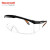 霍尼韦尔 100110防雾防刮擦防冲击眼镜透明镜片黑框 1副