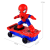 费雪（Fisher-Price）蜘蛛侠玩具特技滑板车翻滚车声光电动玩具儿童万向车3-6岁 0cm 万向车电池版