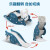 亲贝淘（QINBEITAO）木马摇摇马滑梯二合一家用儿童滑滑梯室内多功能一岁宝宝玩具 蓝色