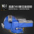 ZIXI工业级台虎钳重型台钳加厚大台面夹钳小型螺纹丝杠台虎钳子 6寸台钳150mm（17KG）