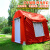 必安优品户外野营充气帐篷全自动防风防雨单双人野外露营旅行旅游充气帐篷9平方米