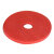 白云 百洁垫大理石抛光垫打蜡起蜡片洗地机清洁垫 20寸红色垫（5片装）直径51cm