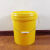 14升15升16升塑料螺旋桶加厚食品级塑料桶拧盖桶涂料桶水桶 15升食品桶（不带盖）白色
