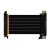 海丽芯 ITX显卡延长线 PCIE3.0 16X线缆全速无损兼容A4 K39 A35 A50 可弯折 双反向18.5CM