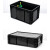 京酷 防静电周转箱660*405*160mm 黑色塑料箱塑料收纳箱EDS电子元件盒物料盒 7号箱新料加厚