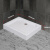 IGIFTFIRE定制加大加厚防滑干湿分离沐浴底盆底座亚克力扇形方形可配淋浴房 方形700x700x140