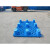 cy塑料托盘工厂仓库货物叉车塑胶货架栈板工业垫仓板防潮卡板定制 新料1米x08米加厚
