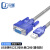 尽能 USB转RS232串口转接线 USB母头转DB9母头通讯COM口线 螺丝款 1.5米 JN-USB/DB9-17