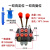 恒盾达 ZS-118 多路阀手动换向阀液压分配器 一至四联带溢流阀控制油缸 ZS-L118-2联1联定位一联复位 