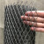 菱形网304一体拉伸网防护安全防鼠小孔通风隔离金属不锈钢钢板网 孔15x30毫米1.2厚1米宽