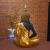 毅树天下（YISHUTIANXIA）玄关摆件东南亚禅意树脂装饰泰国坐佛餐厅会所瑜伽泰式风格 泰式佛像09022(高20CM)