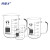 科睿才高硼硅玻璃烧杯 耐高温 刻度杯化学实验 100ml带把柄烧杯（3个） 带把柄烧杯