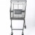 海斯迪克 HKCL-205 超市购物车 商场手推车儿童可坐加厚理货车 80L 灰色（PU轮）