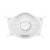 霍尼韦尔（Honeywell）H801V plus 防尘口罩罩杯式带阀 工业粉尘 头戴式白色 10只/盒 1盒装